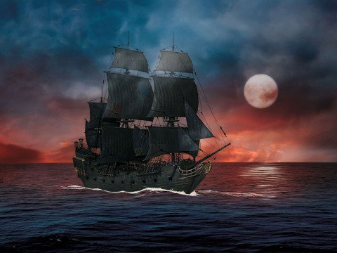 Revell Model Set Black Pearl