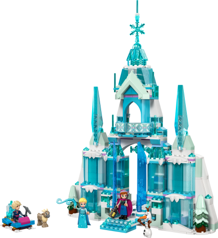 LEGO® ǀ Disney Karlar Ülkesi Elsa’nın Buz Sarayı Yapım Oyuncağı 43244