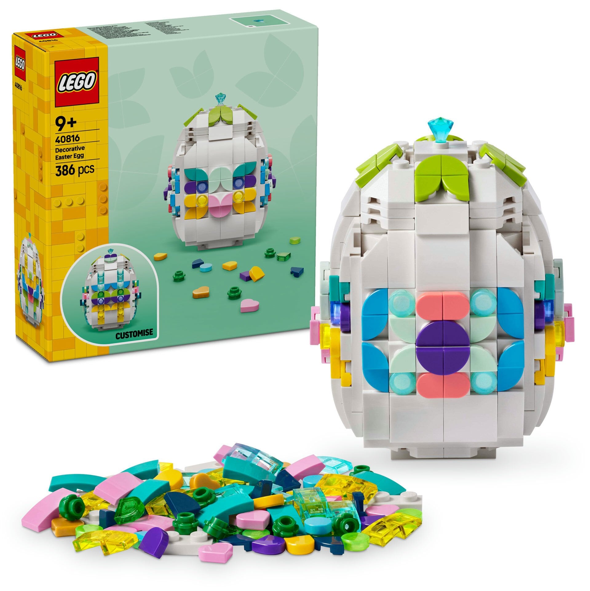 LEGO Dekoratif Paskalya Yumurtası Oyuncak Yapım Seti 40816
