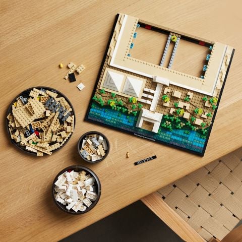 LEGO® Architecture Mimari Simgeler Koleksiyonu: Keops Piramidi 21058 - Yetişkinler için Koleksiyonluk Model Yapım Seti