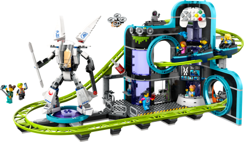 LEGO® City Robot Dünyası Hız Treni Parkı Oyuncağı 60421