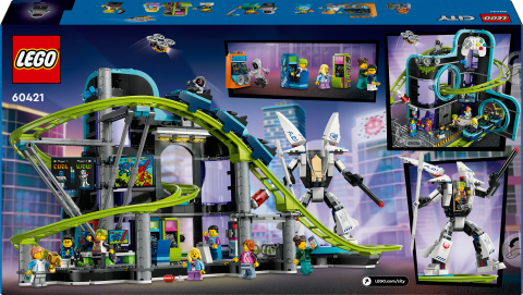LEGO® City Robot Dünyası Hız Treni Parkı Oyuncağı 60421