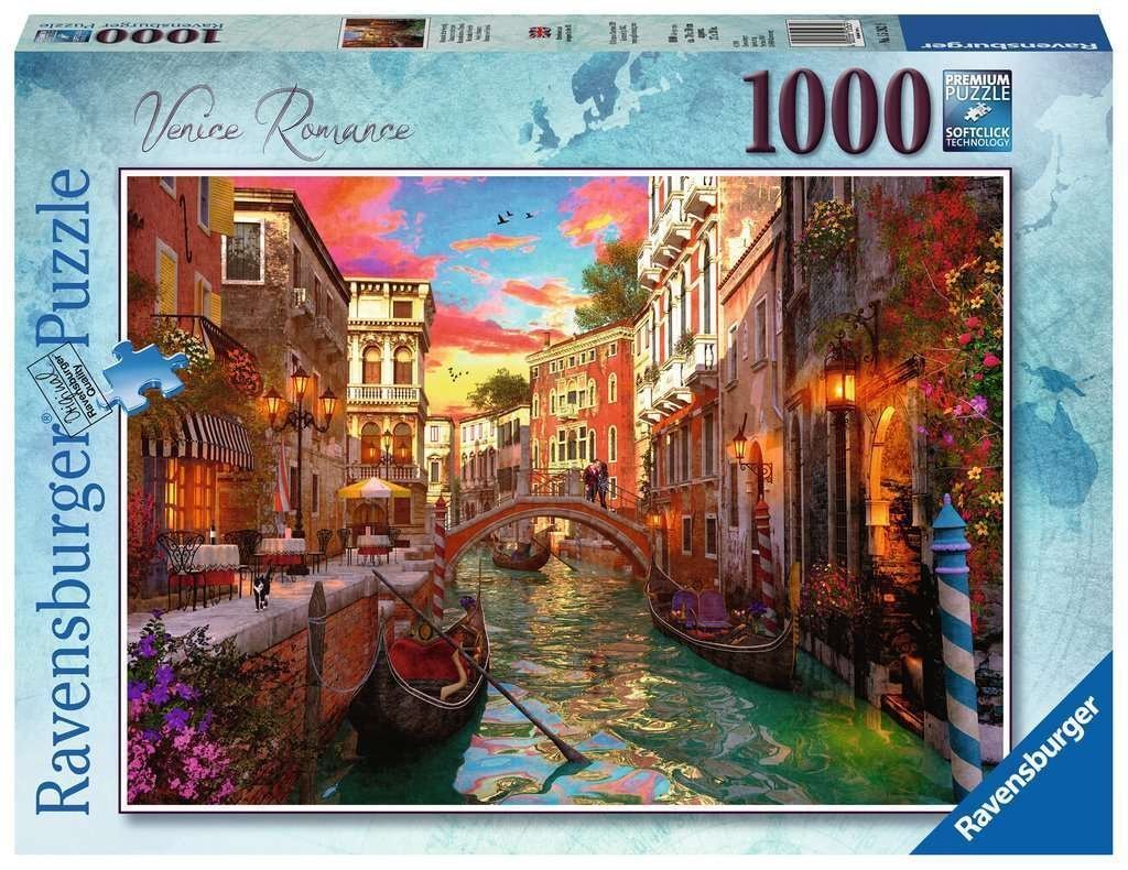 Ravensburger 1000 Parçalı Puzzle Venice Romance-152629
