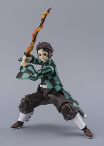 13 cm Demon Slayer Tanjiro Hinokami Kagura Figür - Ultimate Legends HD Serisi