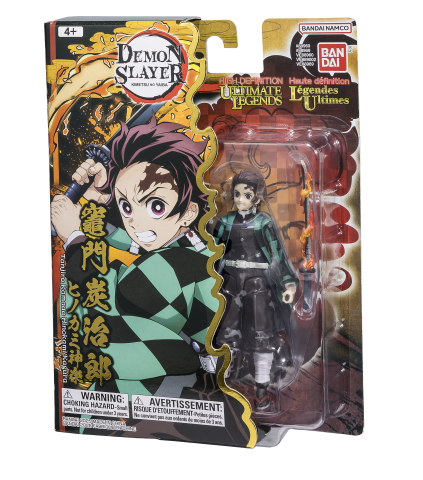 13 cm Demon Slayer Tanjiro Hinokami Kagura Figür - Ultimate Legends HD Serisi