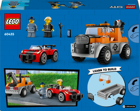 LEGO® City Çekici Kamyon ve Spor Araba Tamiri Oyun Seti 60435