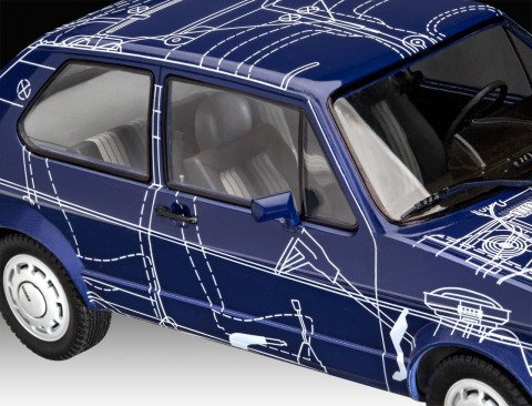 Revell Model Set Volkswagen Golf Gti ''Builders Choice''