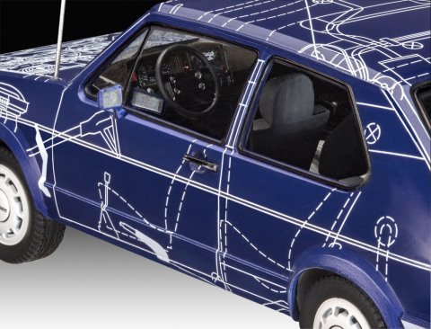 Revell Model Set Volkswagen Golf Gti ''Builders Choice''