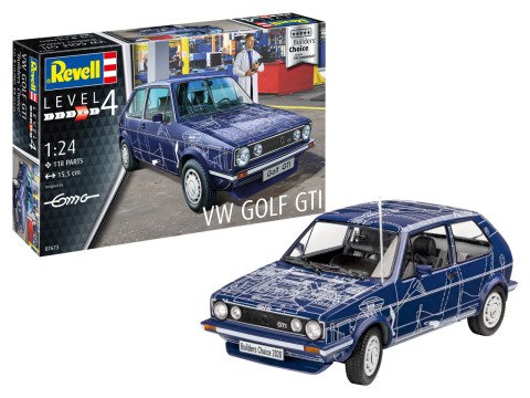 Revell Model Set Volkswagen Golf Gti ''Builders Choice''
