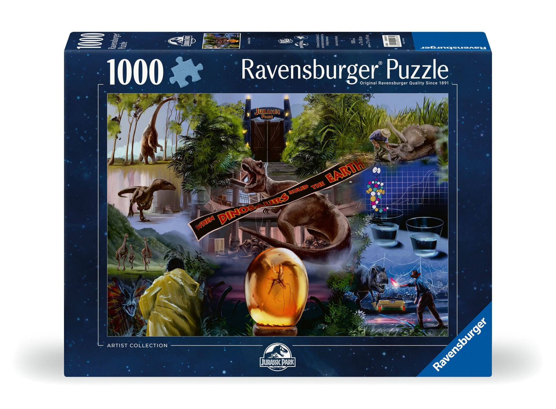 1000 Parça Puzzle Jurassic Park