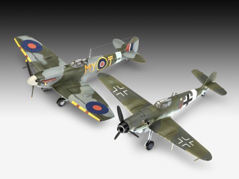 Revell Model Set Combat Set Bf109G-10 & Spitfire Mk.V