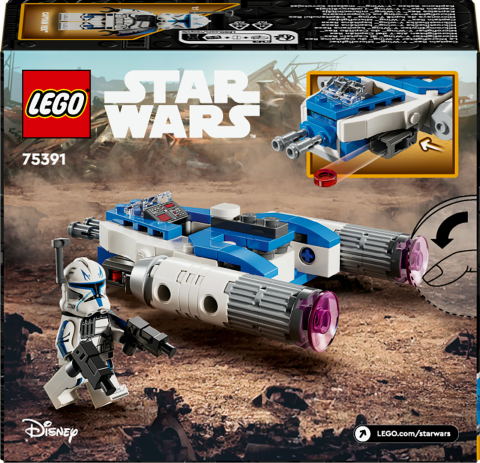 LEGO® Star Wars™ Yüzbaşı Rex™ Y-Wing™ Mikro Savaşçı Seti 75391