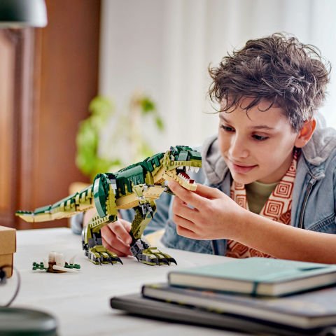 LEGO® Creator 3’ü 1 Arada T. rex, Çocuklar için Dinozor Oyuncağı 31151