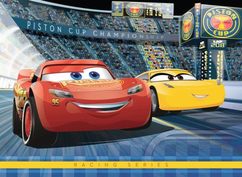 100 Parça Puzzle Walt Disney Cars