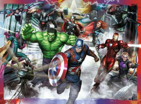 100 Parça Puzzle Avengers