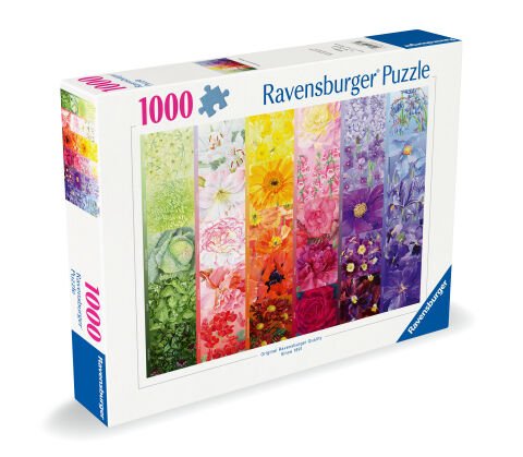 1000 Parça Puzzle Çiçek Paleti