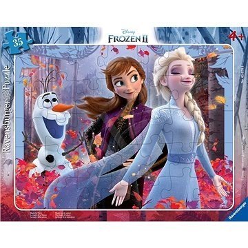35 Parça Büyük Çerçeve Puzzle Walt Disney Frozen