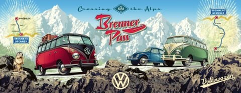 1000 Parça Panoramik Puzzle VW