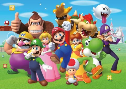 1000 Parça Puzzle Super Mario