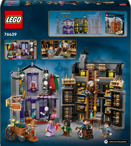 LEGO® Harry Potter™ Ollivanders™ ve Madam Malkin'in Cübbe Dükkanı 76439
