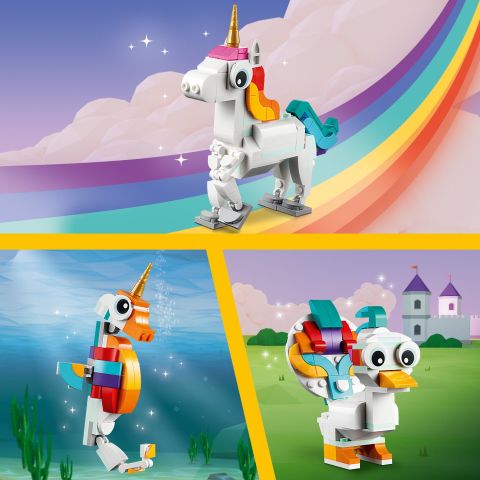 LEGO® Creator Sihirli Tek Boynuzlu At 31140