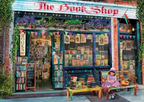 1000 Parça Puzzle Kitapçı