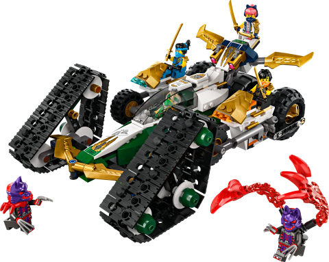 LEGO® NINJAGO® Ninja Ekibi Kombo Araç 4'ü 1 Arada Oyuncak 71820