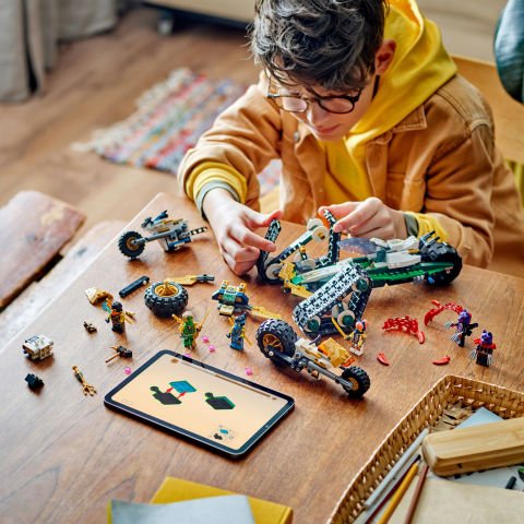 LEGO® NINJAGO® Ninja Ekibi Kombo Araç 4'ü 1 Arada Oyuncak 71820