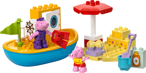 LEGO® DUPLO® Peppa Pig Tekne Gezisi Oyun Seti 10432