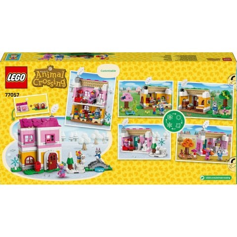 LEGO® Animal Crossing™ Yaratıcı Evler: Eğlenceli Mevsimler Yapım Seti 77057