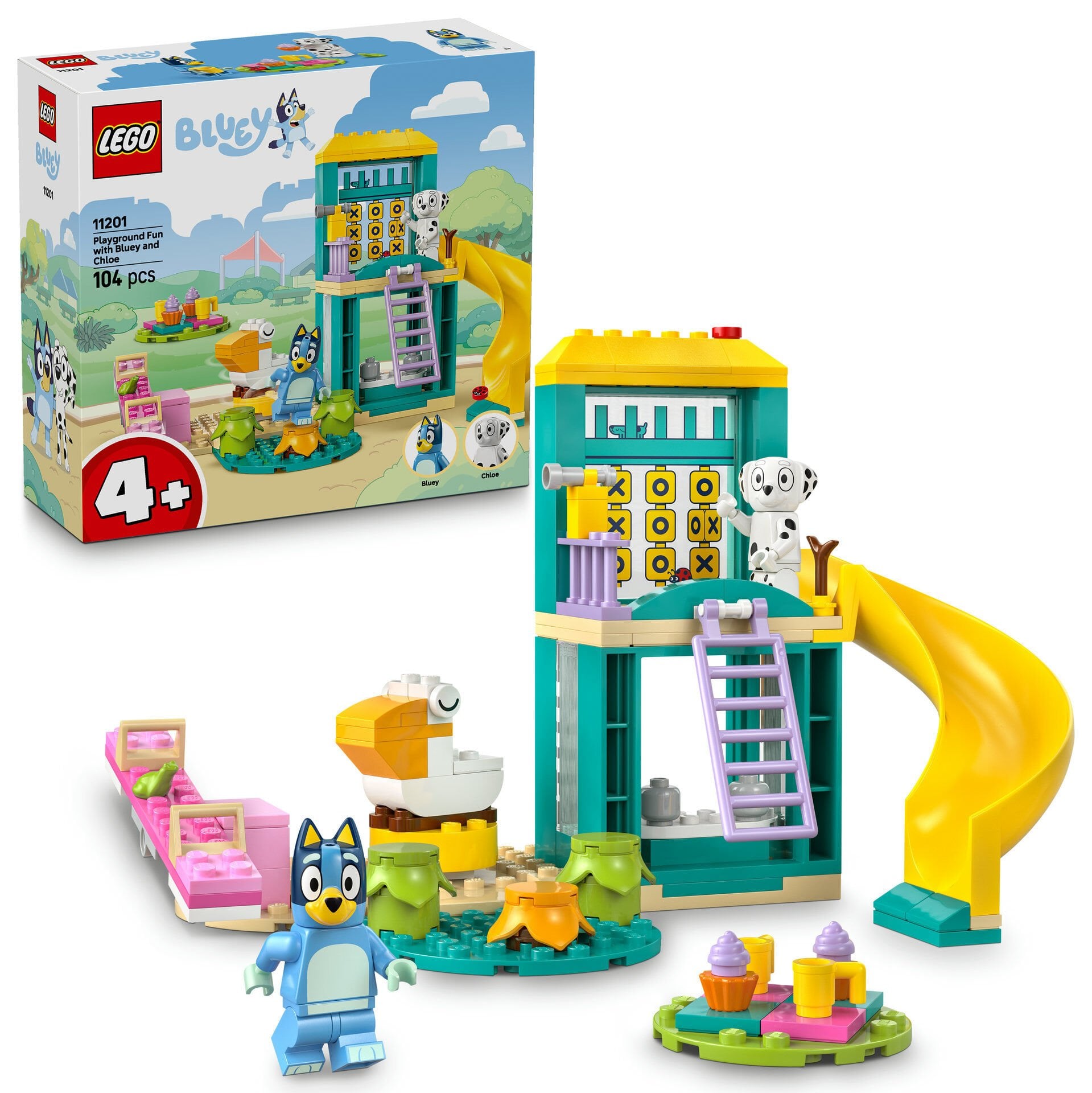 LEGO® Bluey: Bluey ve Chloe ile Oyun Parkı Eğlencesi Okul Öncesi Oyuncağı 11201
