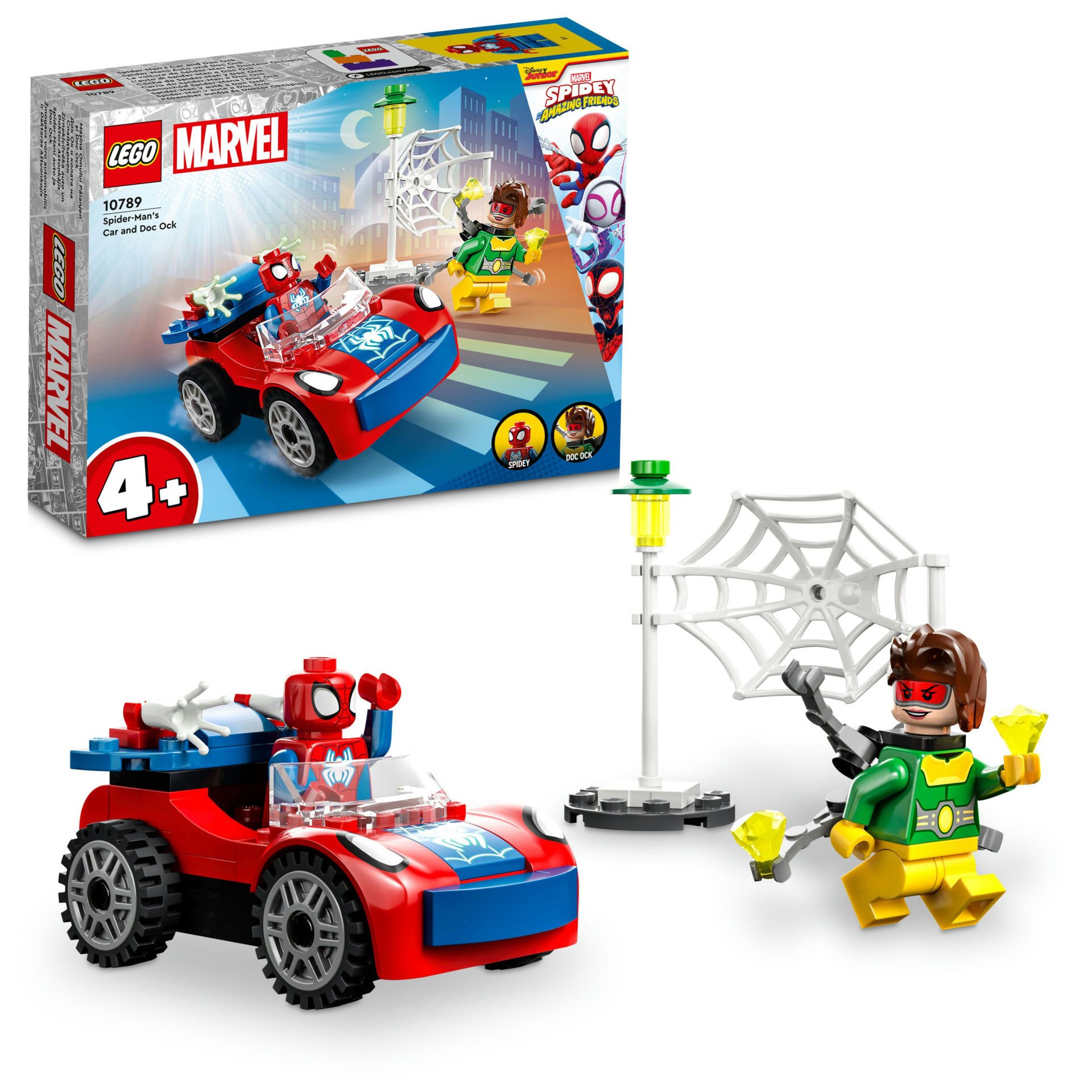 LEGO® Marvel Örümcek Adam’ın Arabası ve Doktor Oktopus 10789