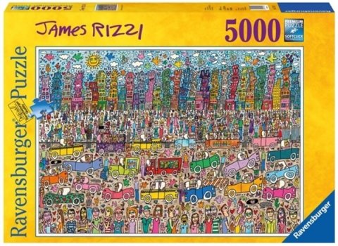 5000 Parça Puzzle James Rizzi Şehir