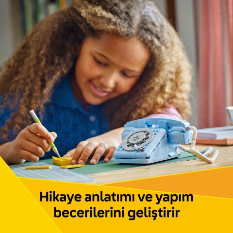 LEGO® Creator 3'ü 1 Arada Retro Telefon Nostaljik ve Klasik Oyuncak Telefonlar 31174