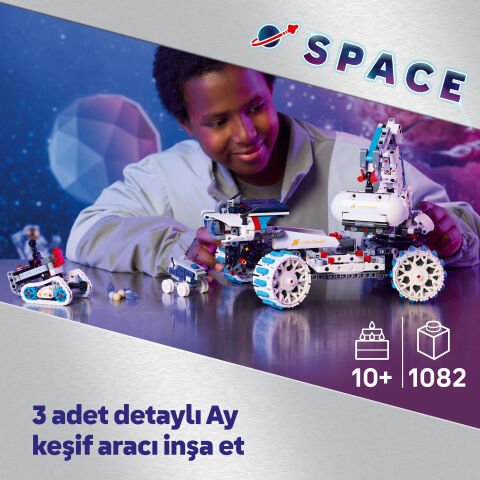LEGO® Technic Lunar Outpost™ Ay Gezgini Uzay Aracı Seti STEM Oyuncağı 42211