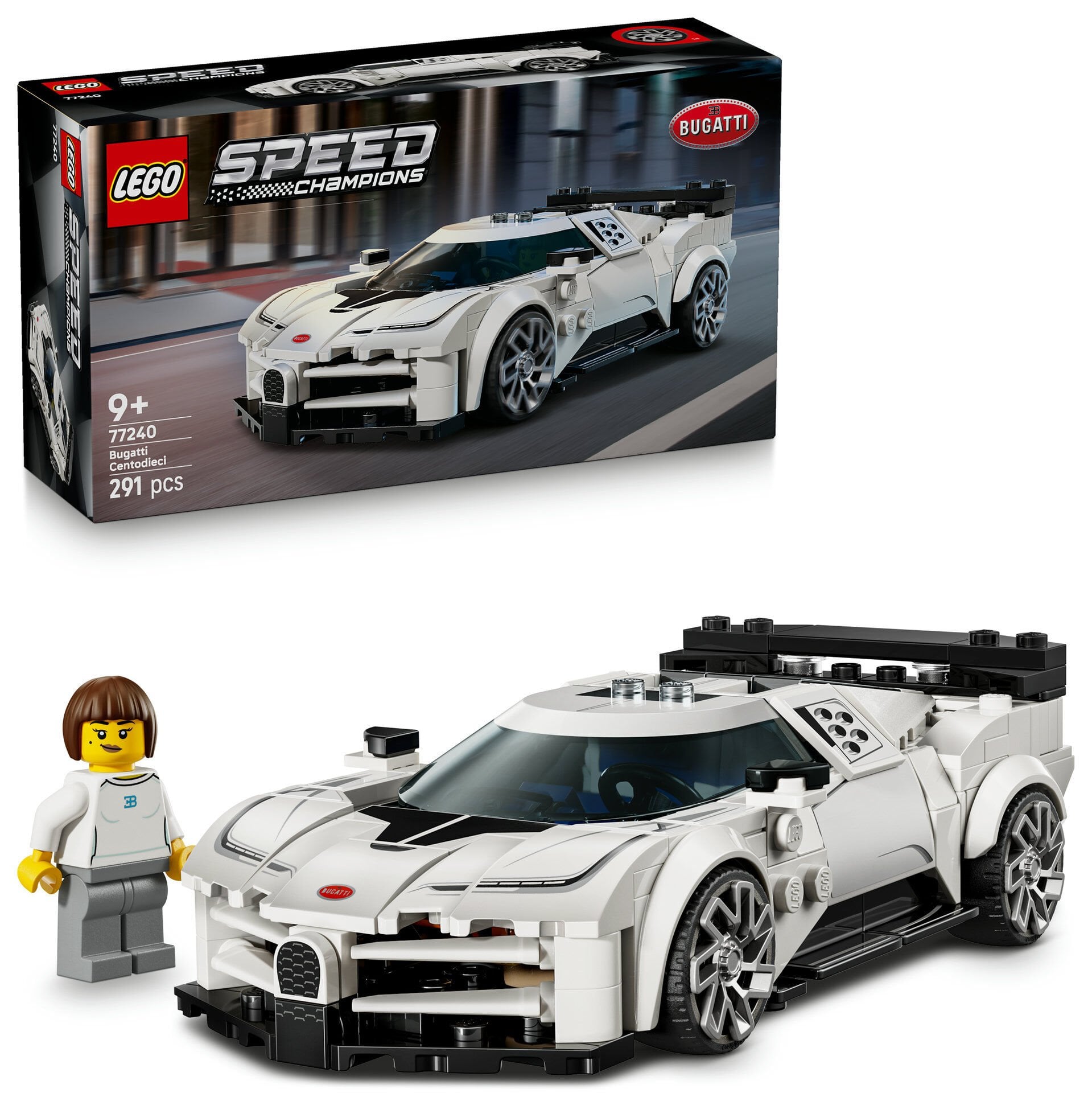 LEGO® Speed Champions Bugatti Centodieci Hiper Spor Araba Oyuncağı 77240