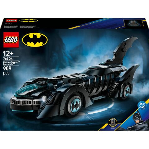 LEGO® DC Batman™: Batman Forever™ Batmobile™ Çocuklar için Süper Kahraman Oyuncağı 76304