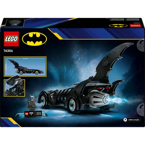 LEGO® DC Batman™: Batman Forever™ Batmobile™ Çocuklar için Süper Kahraman Oyuncağı 76304