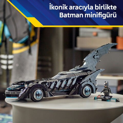 LEGO® DC Batman™: Batman Forever™ Batmobile™ Çocuklar için Süper Kahraman Oyuncağı 76304