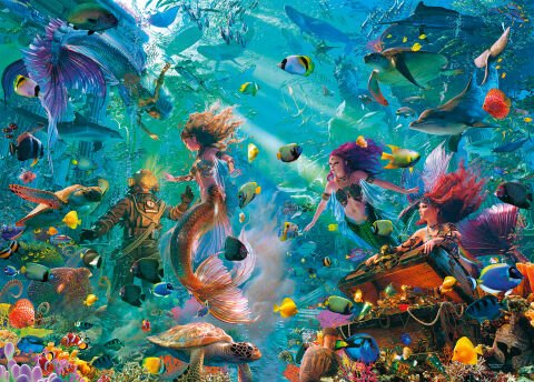 9000 Parça Puzzle Sualtı
