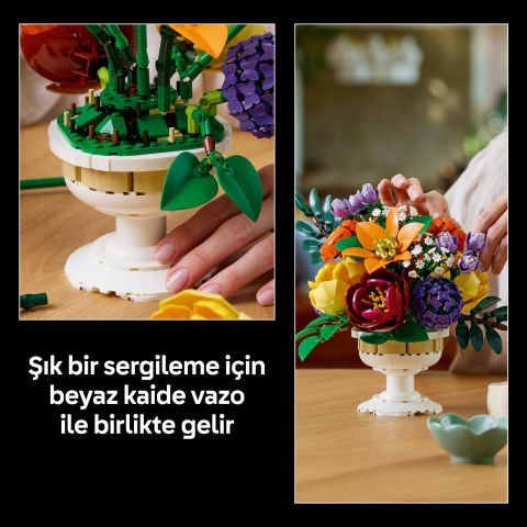 LEGO® Botanicals Çiçek Aranjmanı Dekoratif Çiçek Modeli 10345
