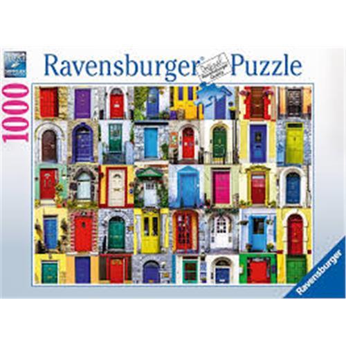 1000 Parça Puzzle Dünyadan Kapılar