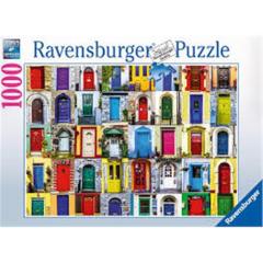 1000 Parça Puzzle Dünyadan Kapılar