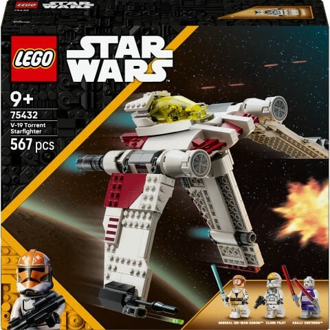 LEGO® Star Wars: Klon Savaşları™ V-19 Torrent Starfighter Seti 75432