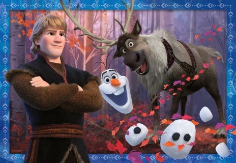 2x24 Parça Puzzle Walt Disney Frozen 2