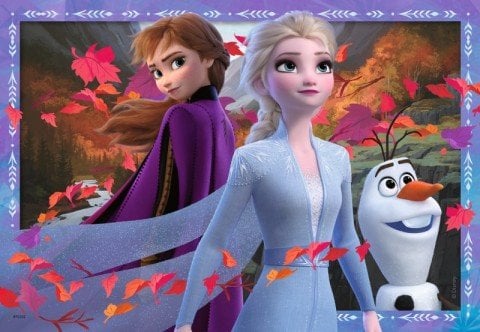 2x24 Parça Puzzle Walt Disney Frozen 2