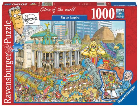 1000 Parça Puzzle Rio