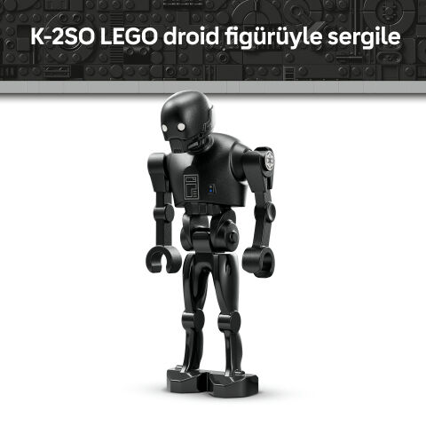 LEGO® Star Wars: Andor™ K-2SO™ Güvenlik Droidi, Hayran Seti 75434