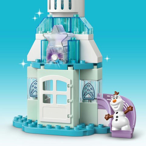 LEGO® DUPLO® │ Disney Anna ve Elsa’nın Karlar Ülkesi Şato Partisi İnşa Edilebilen Küçük Çocuk Oyuncağı 10455