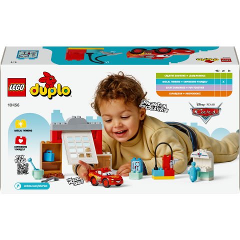 LEGO® DUPLO® │ Disney ve Pixar Arabalar McQueen’in Doc’un Garajını Ziyareti 10456